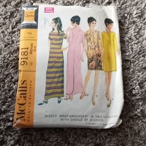 McCalls vintage printed patterns